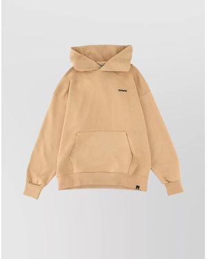 Barrow Oversized Cotton Sweatshirt - Natural