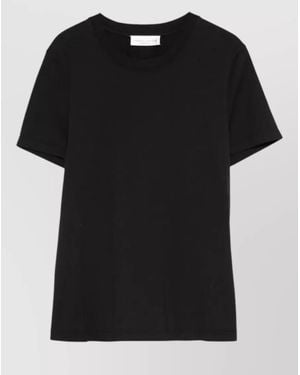 Roberto Collina Cotton Crewneck T-Shirt - Black