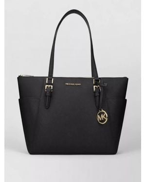 Michael Kors Leather Tote Bag - Black