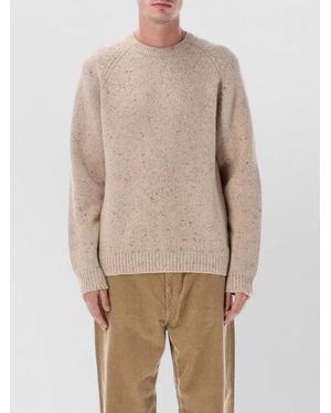 Carhartt Wool Relaxed-Fit Knit Jumper - Natural