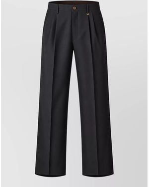 Vivienne Westwood Virgin Wool Tailored Trousers - Black