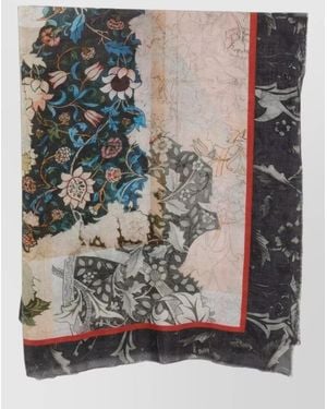 Faliero Sarti Printed Scarf - Gray