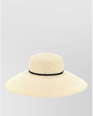 Maison Michel Straw Sun Hat - Natural