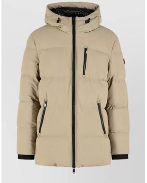 Moose Knuckles Down Puffer Jacket - Natural