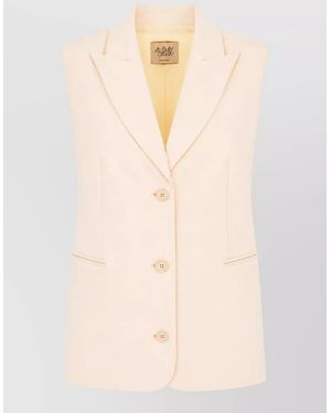 LE SULLY STUDIO Single-Breasted Suit Jacket - Natural