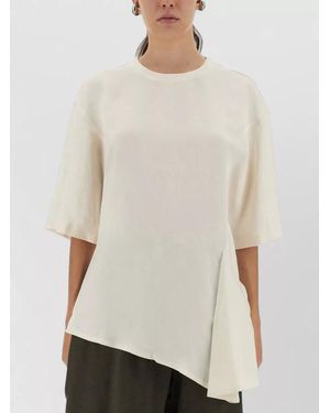 Studio Nicholson Asymmetric Blouse - White