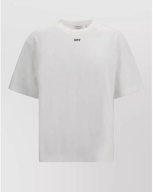 Off-White c/o Virgil Abloh Cotton T-Shirt - White