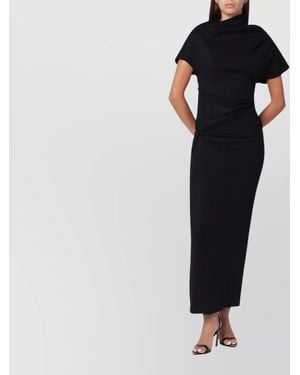 Entire studios Wool Maxi Dress - Black