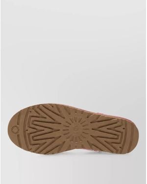 UGG Shearling Ankle Boots - Brown