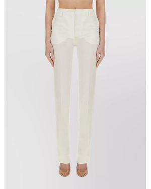 Sportmax Straight-Leg Pants - White