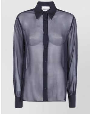 Semicouture Silk Shirt - Blue
