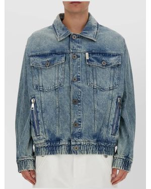 Balmain Denim Regular-Fit Jacket - Blue