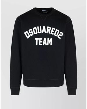 DSquared² Cotton Sweatshirt - Black