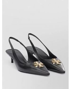 Tory Burch Slingback Kitten Heel Court Shoes Pointed Toe - Multicolour