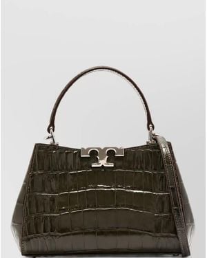 Tory Burch Eleanor Mini Leather Shoulder Bag - Green