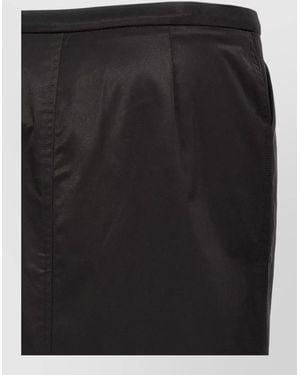 TOTEME Straight Pencil Skirt - Black