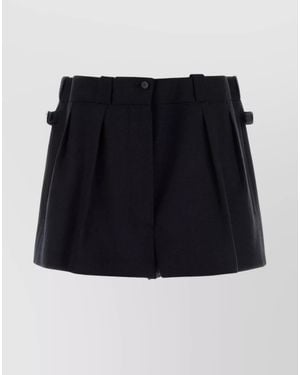 Prada Wool Shorts - Blue