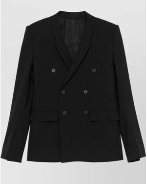 Rick Owens Double-Breasted Blazer - Black