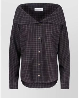 Our Legacy Cotton Shirt - Blue
