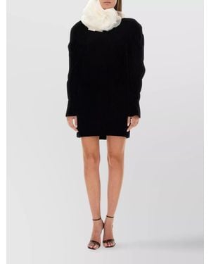 Nina Ricci Slim-Fit Mini Dress - Black