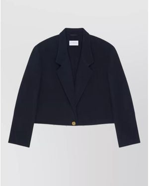 Givenchy Cropped Tailored Blazer - Blue