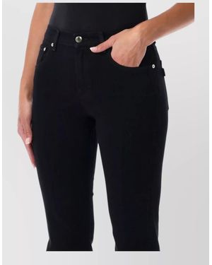 Haikure Denim Mid-Rise Flared Jeans - Blue