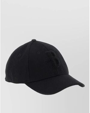 Ballantyne Felt Logo-Patch Cap - Black