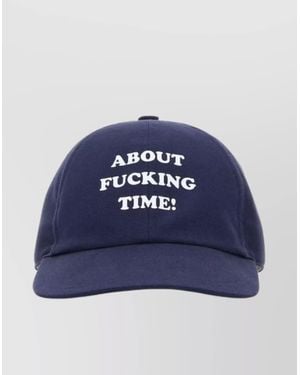 キャップ Stella Mccartney Blu Cotton Baseball Cap Stella McCartney Blu Cotton Baseball Cap in Blue | Lyst