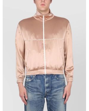Saint Laurent Teddy Zip Jacket - Blue