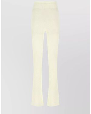 ANDREADAMO Stretch Trousers - White