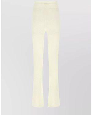 ANDREADAMO Stretch Trousers - White