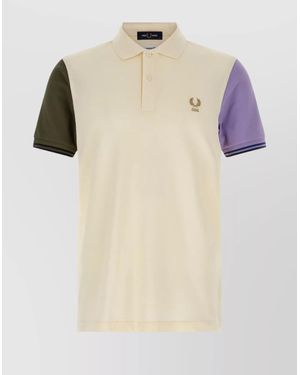 Comme des Garçons Polo Shirt Collaboration Fred Perry - Natural