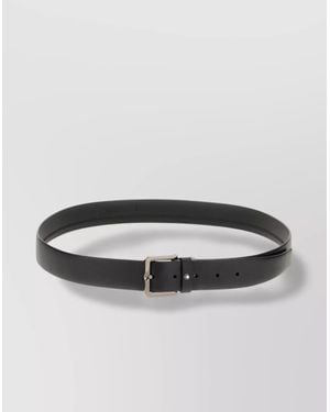 Montblanc Leather Belt - Grey
