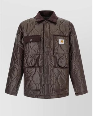 Carhartt Quilted Padded Coat - Brown