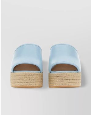 Moschino Denim Sandals - Blue