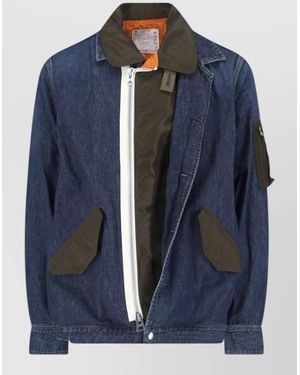 Sacai Lightweight Jacket - Blue