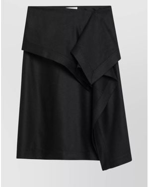 Ferragamo Asymmetric Skirt - Black
