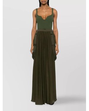 Max Mara Midi Skirt - Green