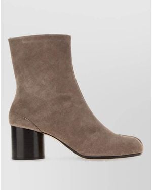 Maison Margiela Suede Leather Ankle Boots - Brown