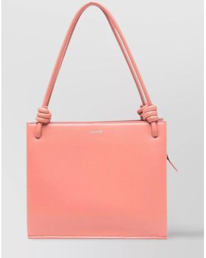 Jil Sander Rectangular Shape Knotted Handles - Pink