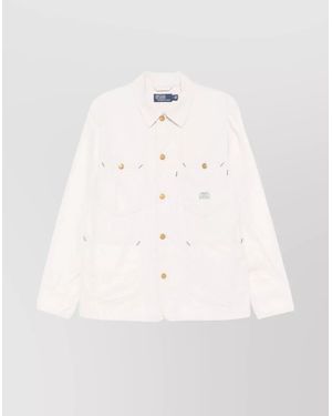 Ralph Lauren Field Jacket Without Lining - Natural