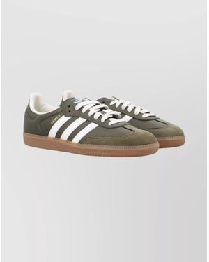 adidas Originals Low-Top Trainers With Smooth Leather Upper - Multicolour