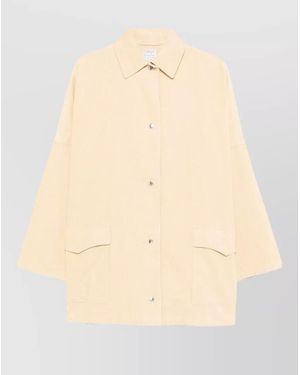 TOTEME Corduroy Oversized Jacket - Natural