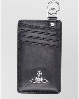 Vivienne Westwood Leather Keyring - Grey