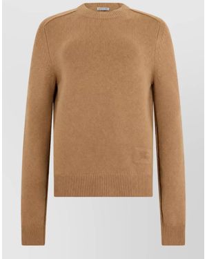 Burberry Cashmere Crew-Neck Jumper - Brown