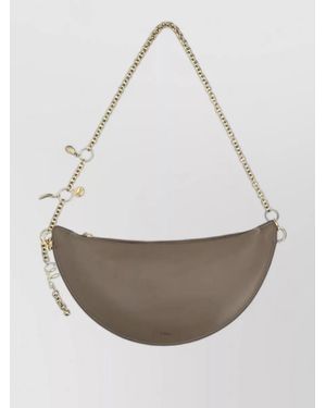 Chloé Icons Leather Shoulder Bag - White