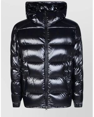 Herno Quilted Puffer Coat - Gray