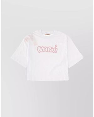 Marni Logo T-Shirt - White
