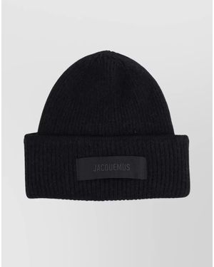 Jacquemus Ribbed Beanie - Blue