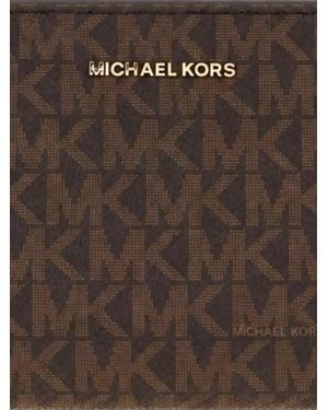 Michael Kors Na Fabric Clutch Bag - Brown